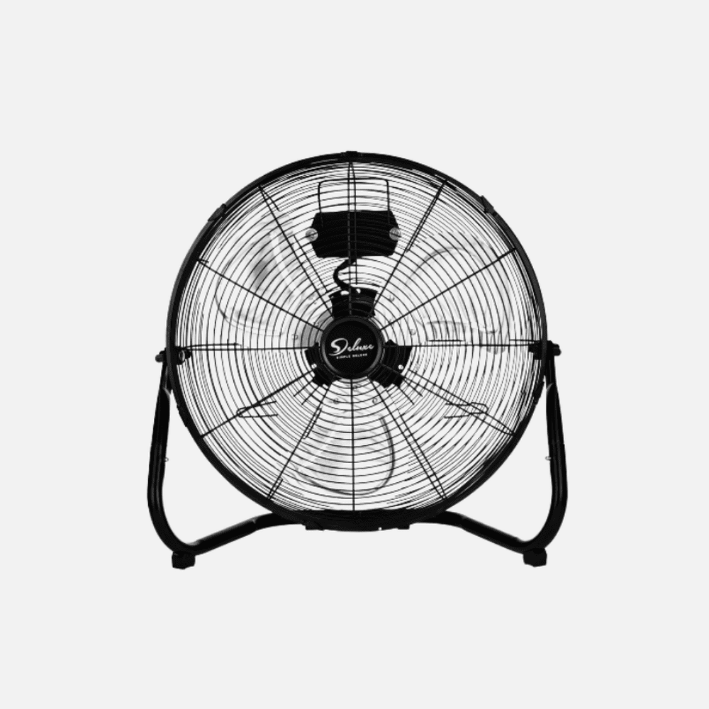 High Velocity Heavy Duty Metal Floor Fan -18inch - Simple Deluxe