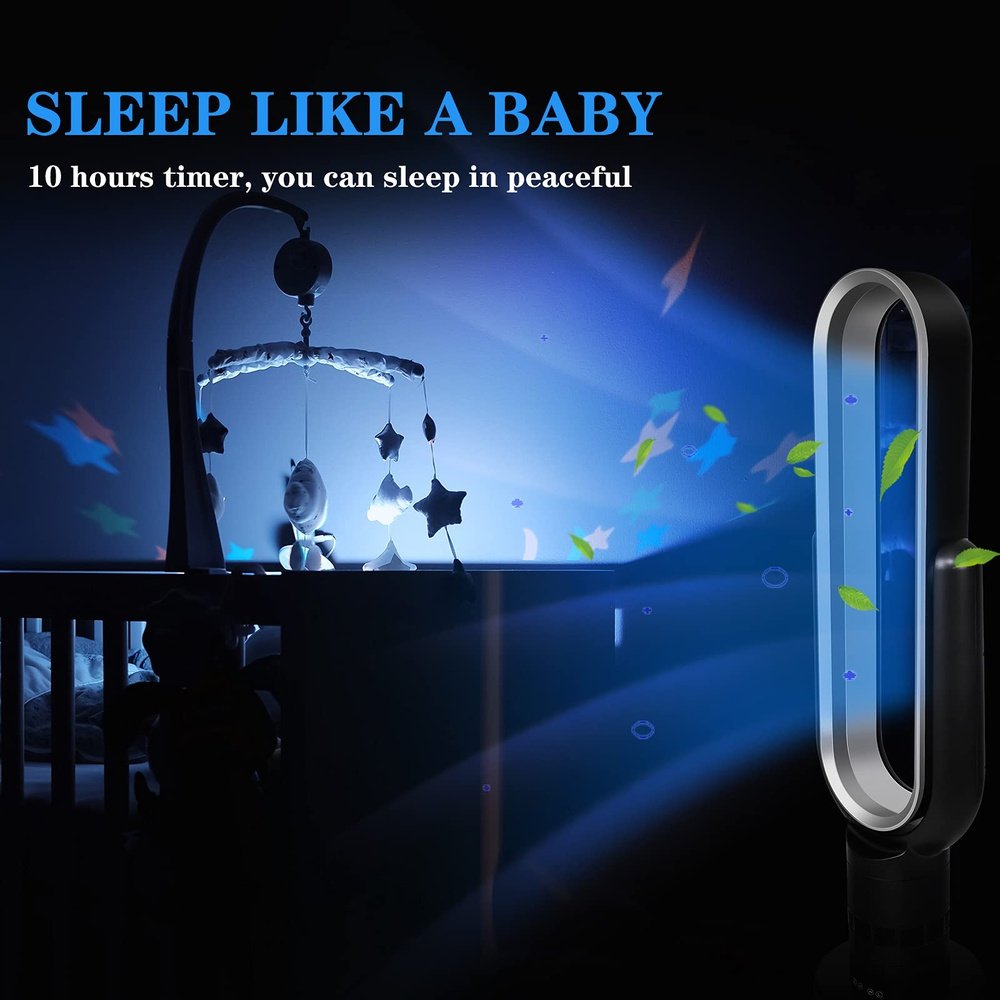 Innovative Bladeless Tower Fan-39inch - Simple Deluxe