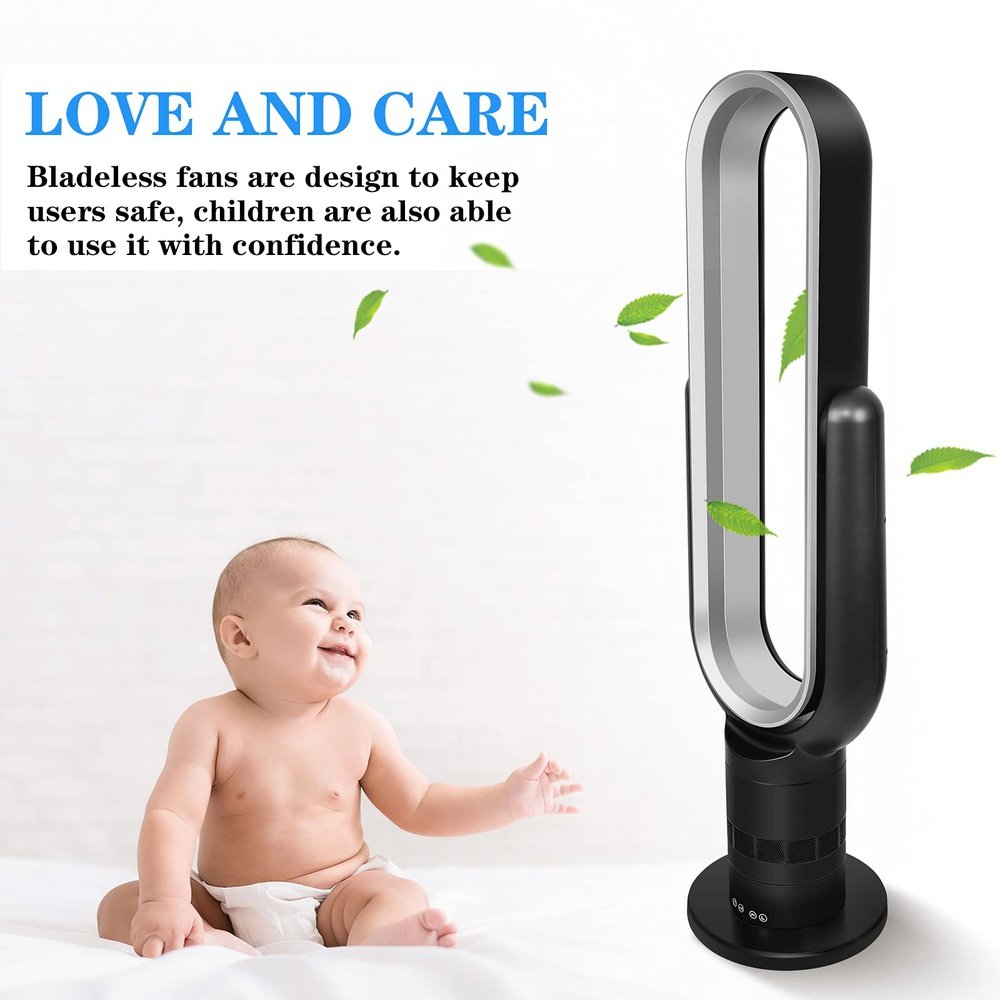 Innovative Bladeless Tower Fan-39inch - Simple Deluxe