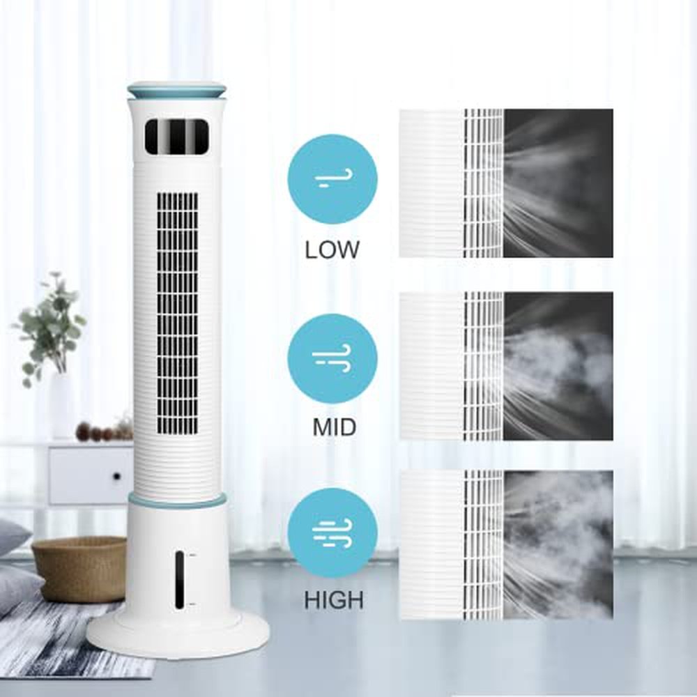 Simple Deluxe Mist Tower Fan-43inch - Simple Deluxe