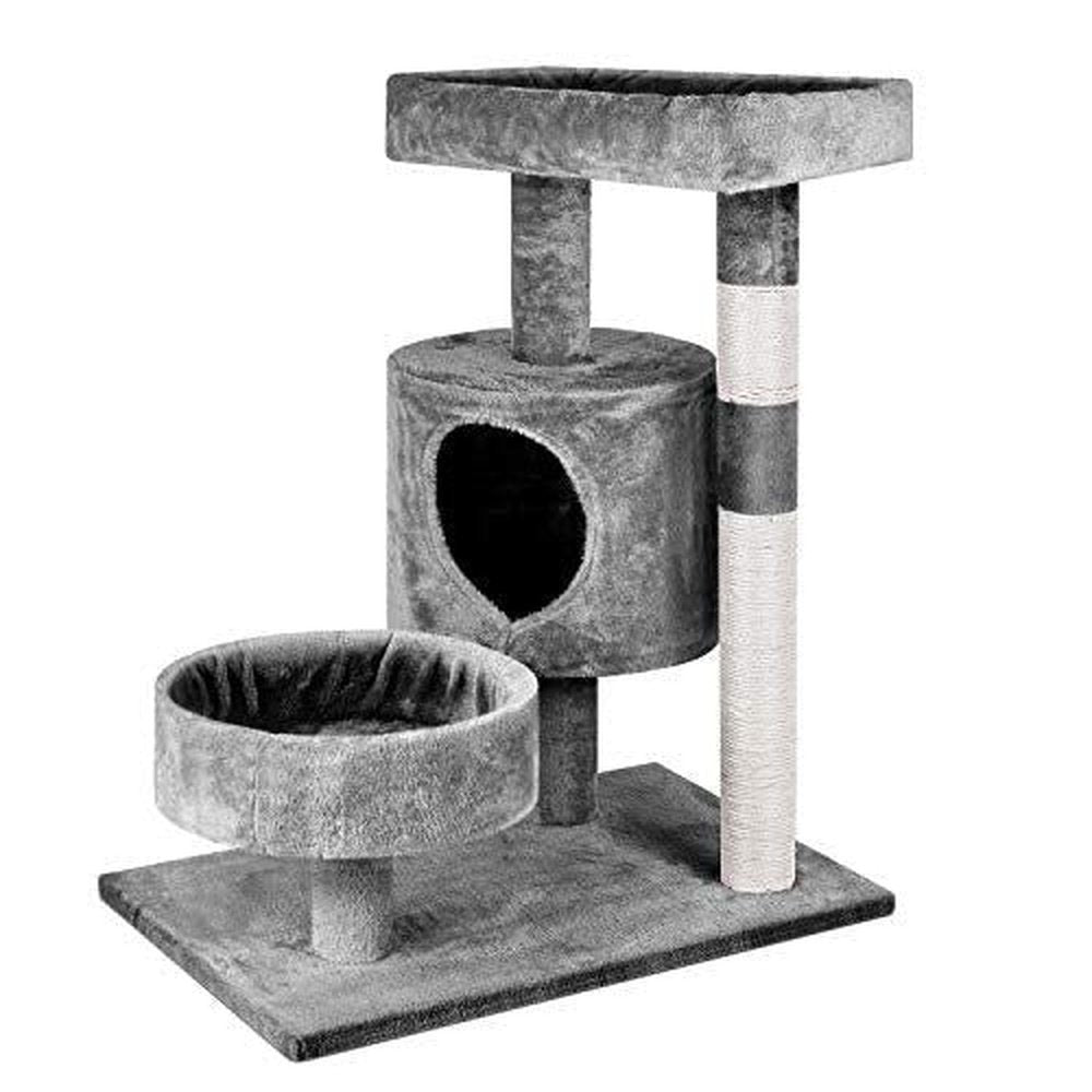 Cat Tree with Platform and Scratching Posts Cat Tower for Indoor Cats - Simple Deluxe