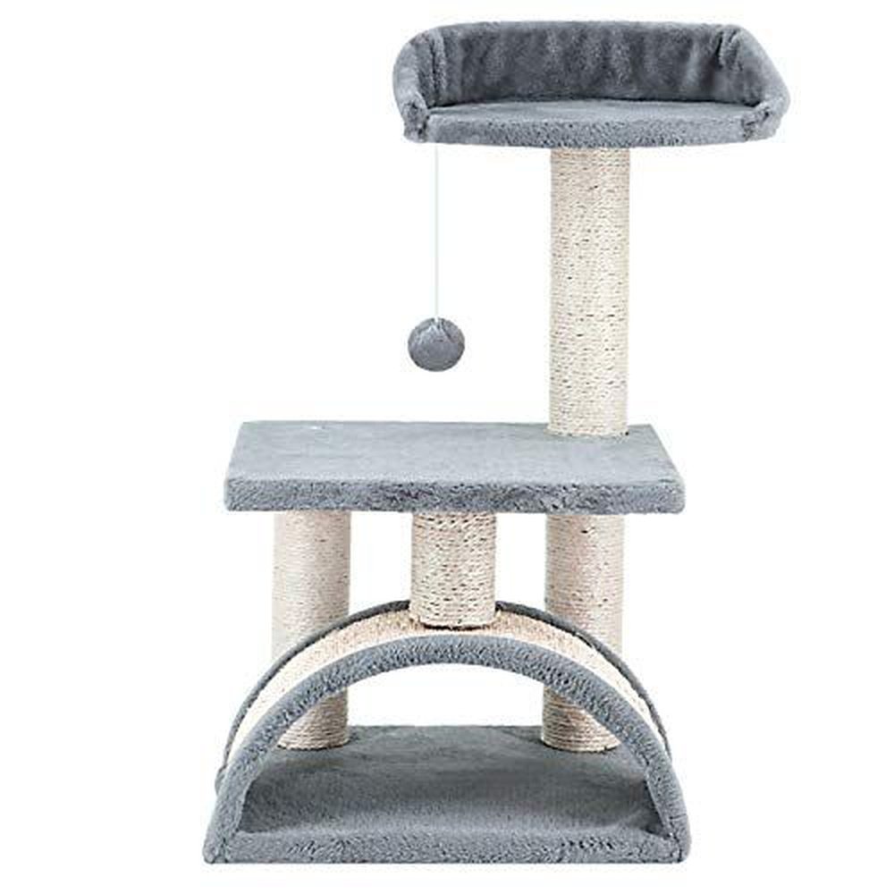 Cat Tree Condo with Scratching Post Cat Tower Pet 24.4 inch - Simple Deluxe