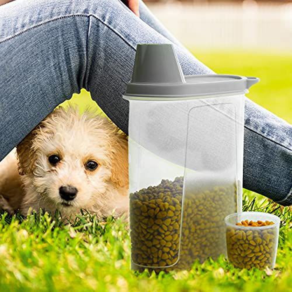 Cat Food Storage Containers Small Storage Container with Lid - Simple Deluxe