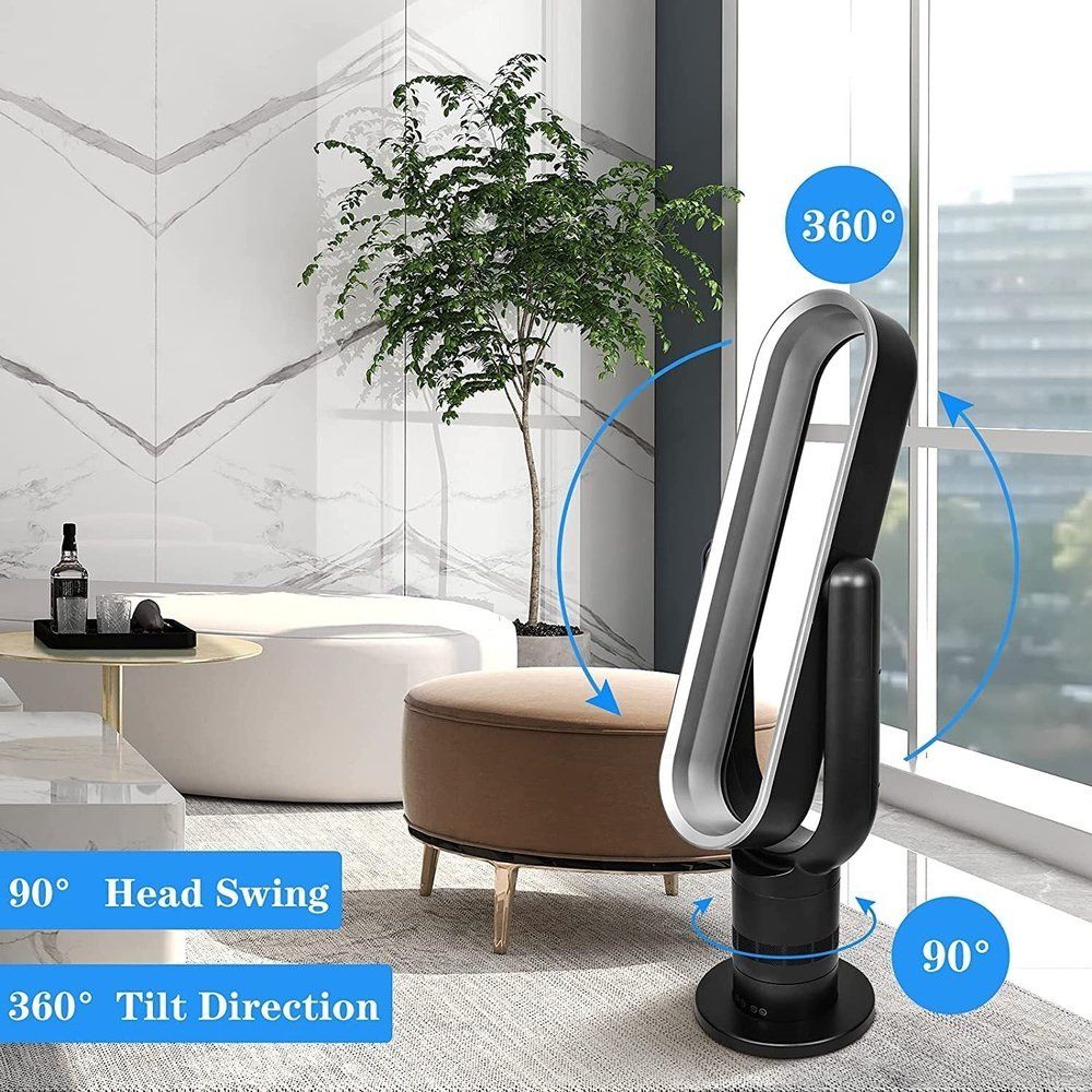 Air Circulator Fan with Remote Control-Purple - Simple Deluxe