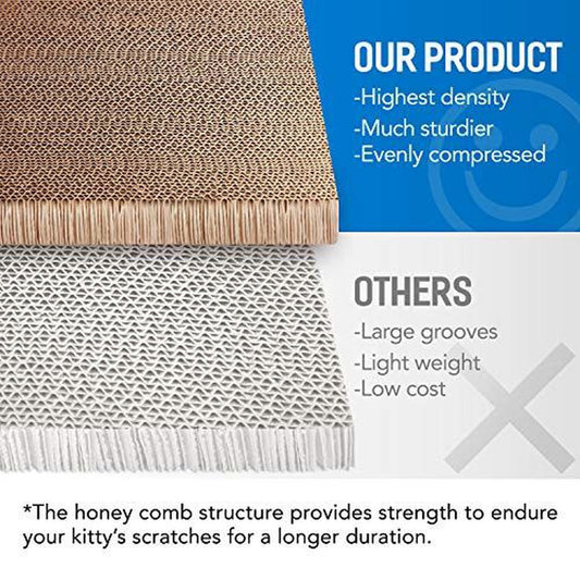 Cat Scratching House Bed Furniture Protector - Simple Deluxe