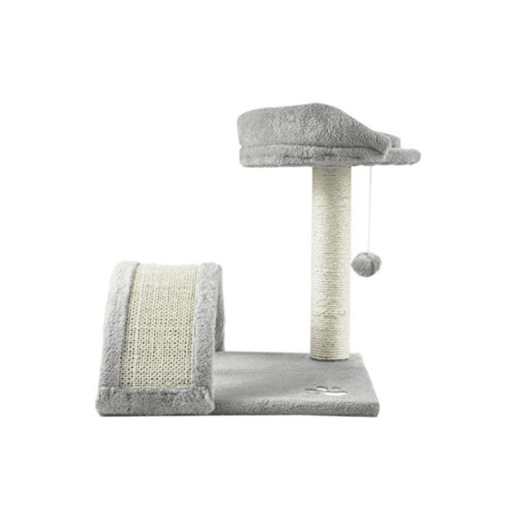 Cat Tree Condo with Scratching Post-17inch - Simple Deluxe