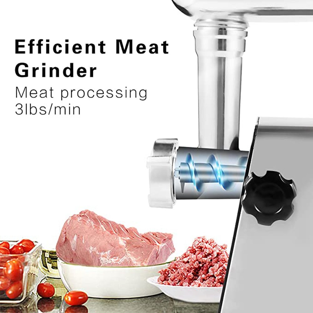 Simple Deluxe Electric Meat Grinder, Heavy Duty Meat Mincer, Food Grinder with Sausage & Kubbe Kit - Simple Deluxe