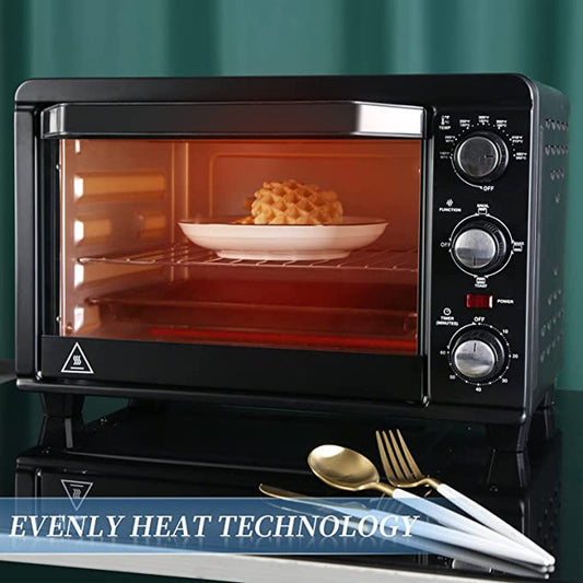 Simple Deluxe Toaster Oven with 20Litres Capacity, Compact Size Countertop Toaster - Simple Deluxe