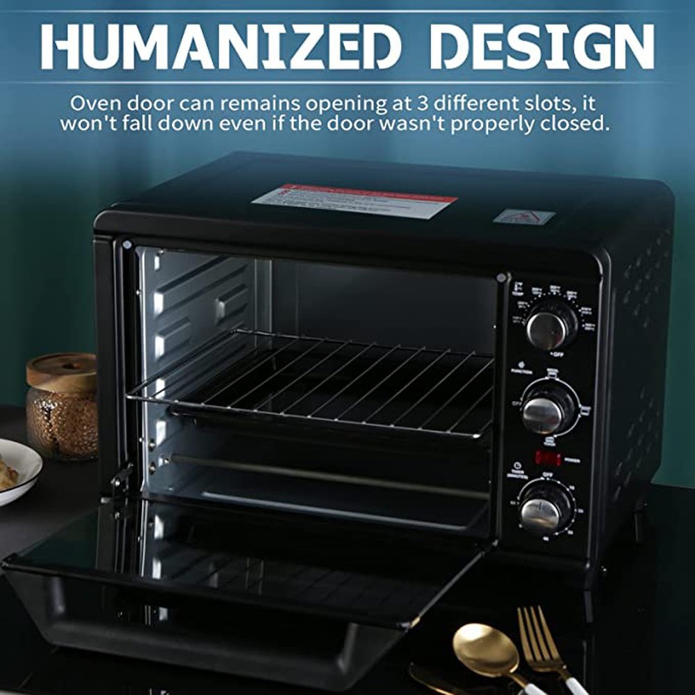 Simple Deluxe Toaster Oven with 20Litres Capacity, Compact Size Countertop Toaster - Simple Deluxe