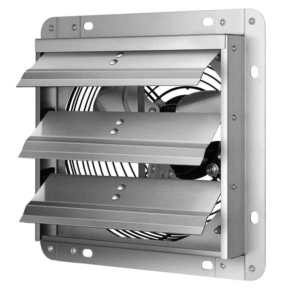 Aluminum Shutter Exhaust Fan 7inch - Simple Deluxe