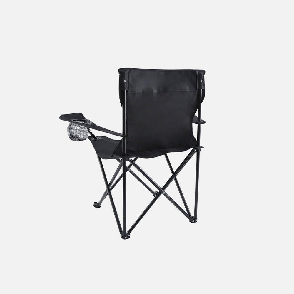 Portable Folding Camping Chair Black - Simple Deluxe