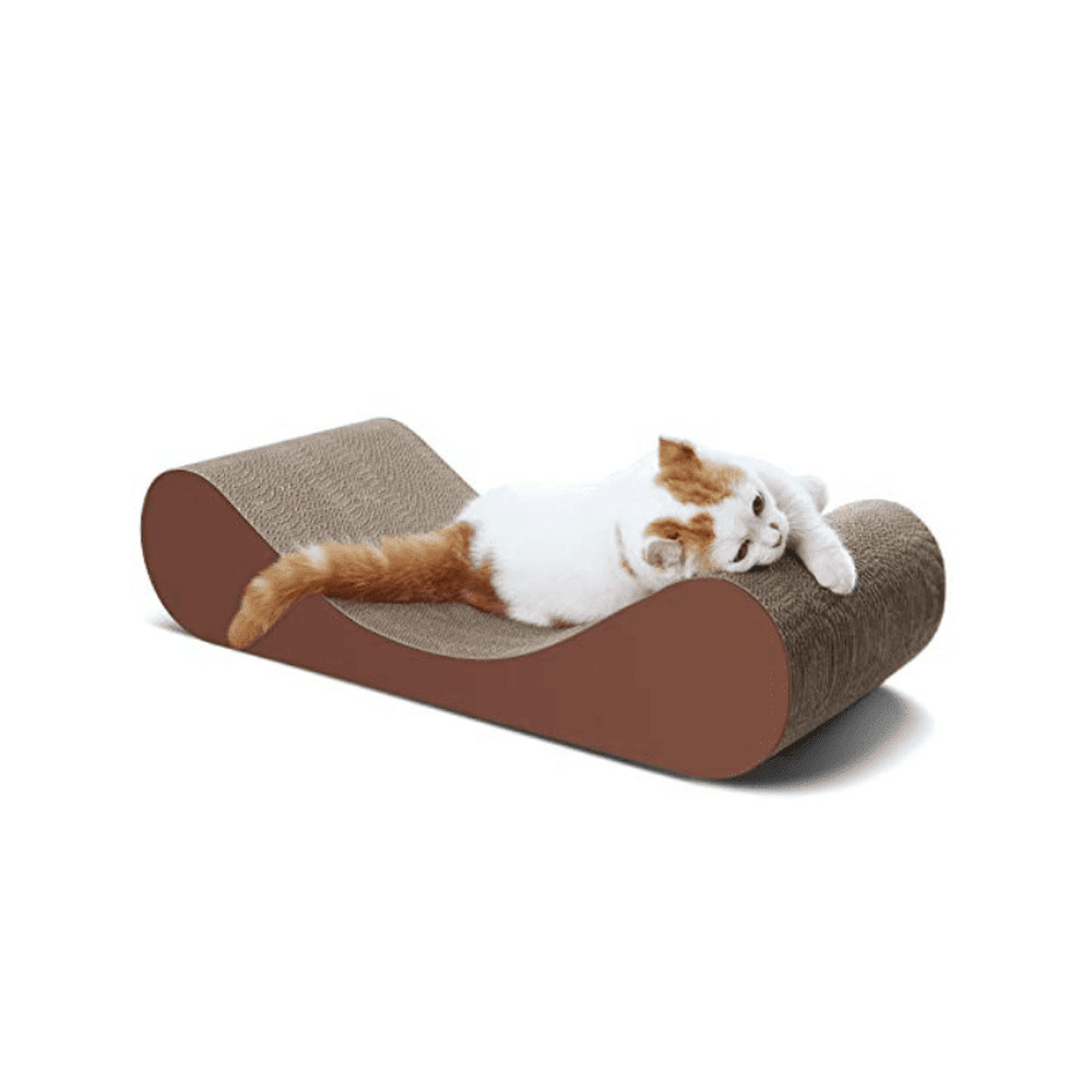 Cat Scratcher Cardboard Lounge Bed - Simple Deluxe