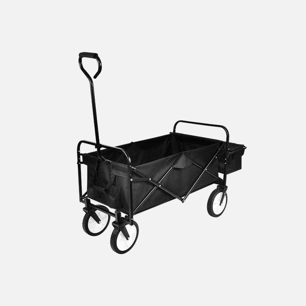 Heavy Duty Folding Portable Hand Cart with Removable Canopy - Simple Deluxe