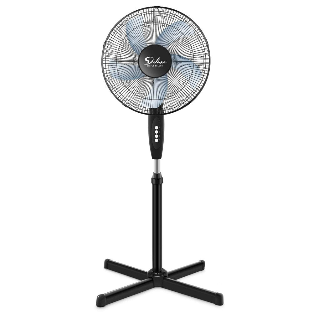 Oscillating Pedestal Stand Fan-16inch - Simple Deluxe