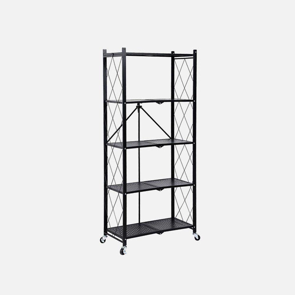 Foldable Series Metal Rack Shelves 5-Tier - Simple Deluxe