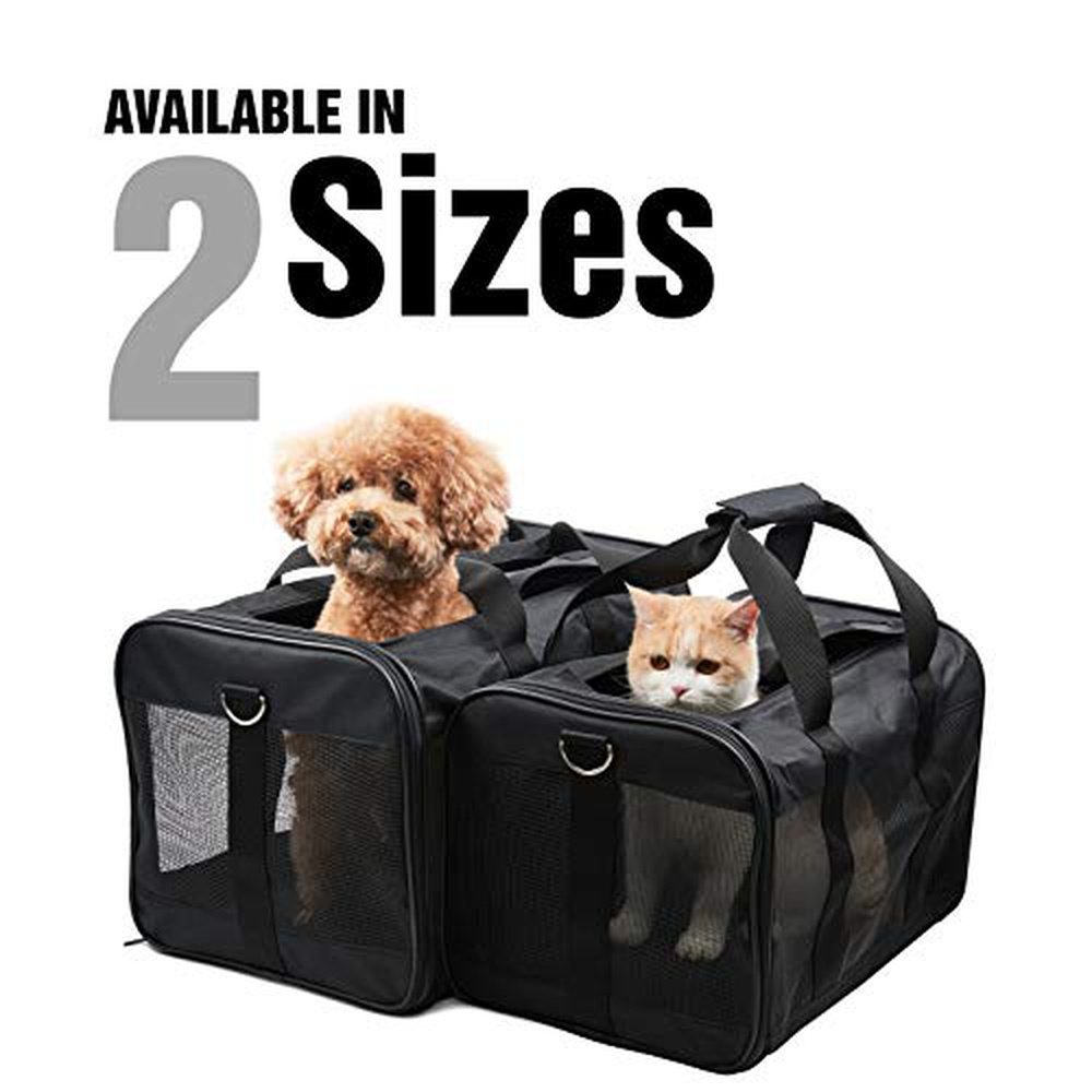 Pet Travel Carrier Soft Sided Portable Bag-M - Simple Deluxe