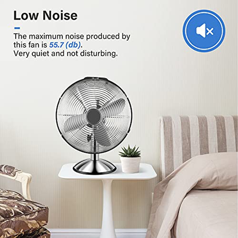 Stand Fan Table Fans 12inch - Simple Deluxe