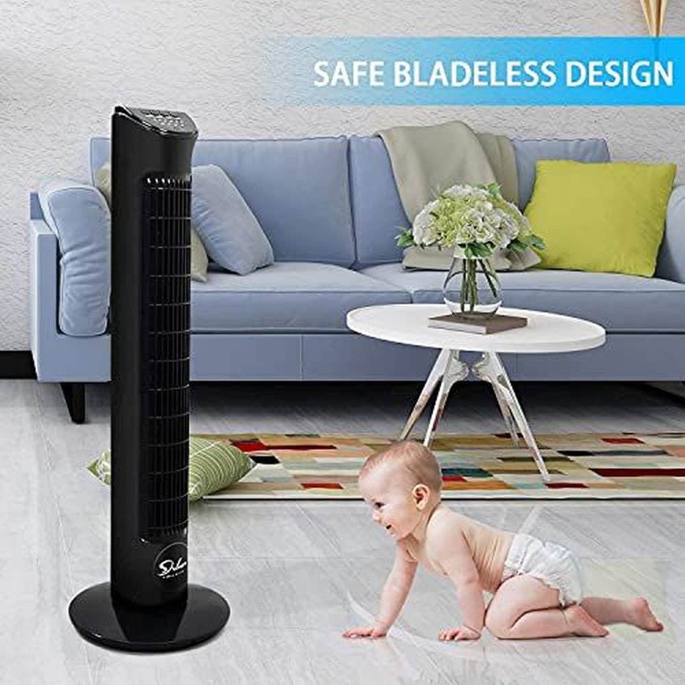 Electric Oscillating Tower Fan-36inch - Simple Deluxe