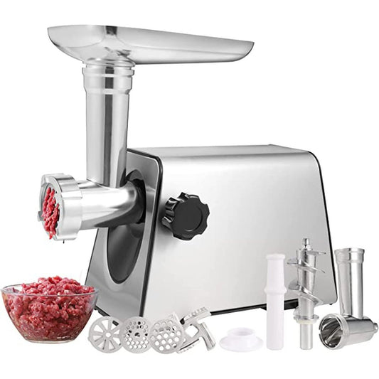 Simple Deluxe Electric Meat Grinder, Heavy Duty Meat Mincer, Food Grinder with Sausage & Kubbe Kit - Simple Deluxe