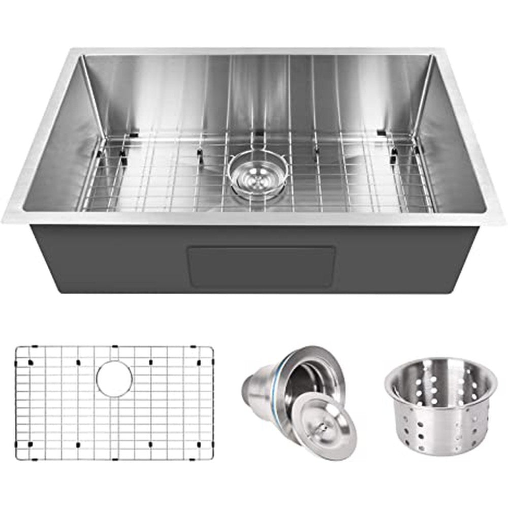 Simple Deluxe 30-Inch Undermount Workstation Kitchen Sink - Simple Deluxe