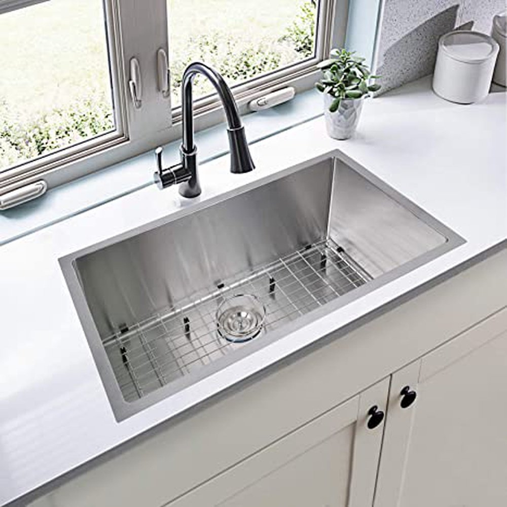 Simple Deluxe 30-Inch Undermount Workstation Kitchen Sink - Simple Deluxe