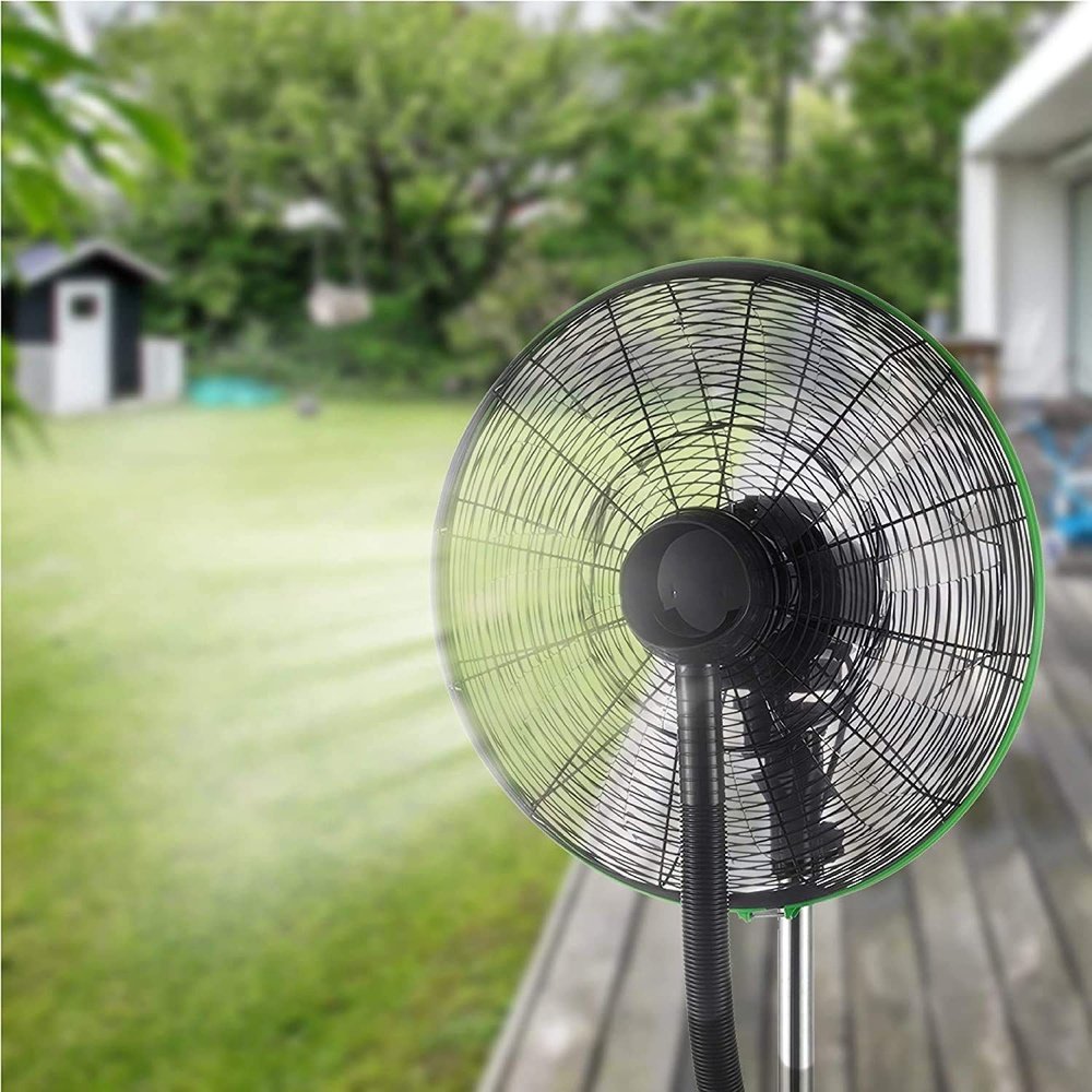 Cooling Misting Pedestal Fan-18inch - Simple Deluxe