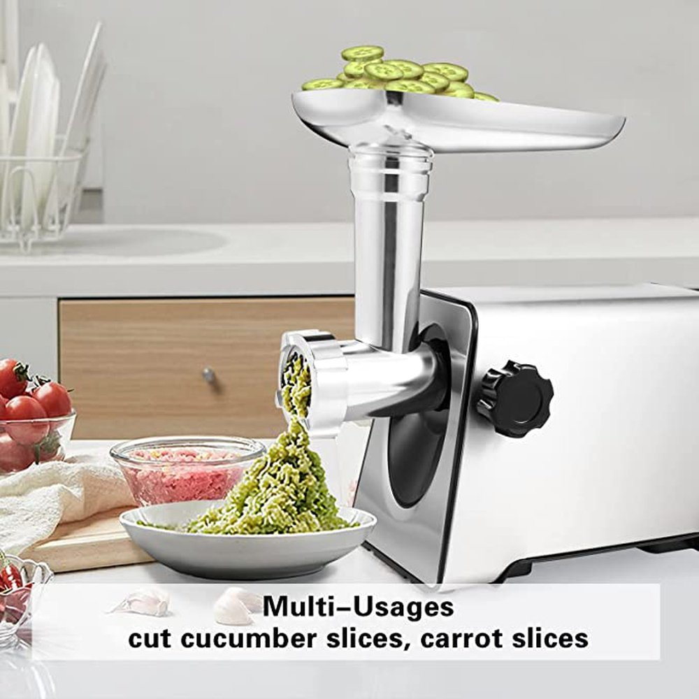 Simple Deluxe Electric Meat Grinder, Heavy Duty Meat Mincer, Food Grinder with Sausage & Kubbe Kit - Simple Deluxe
