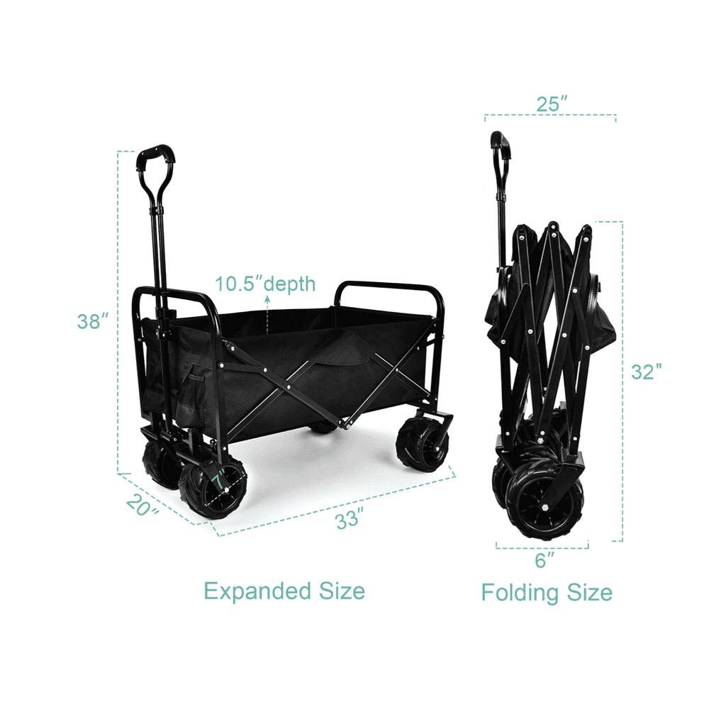 Heavy Duty Folding Portable Cart – Simple Deluxe
