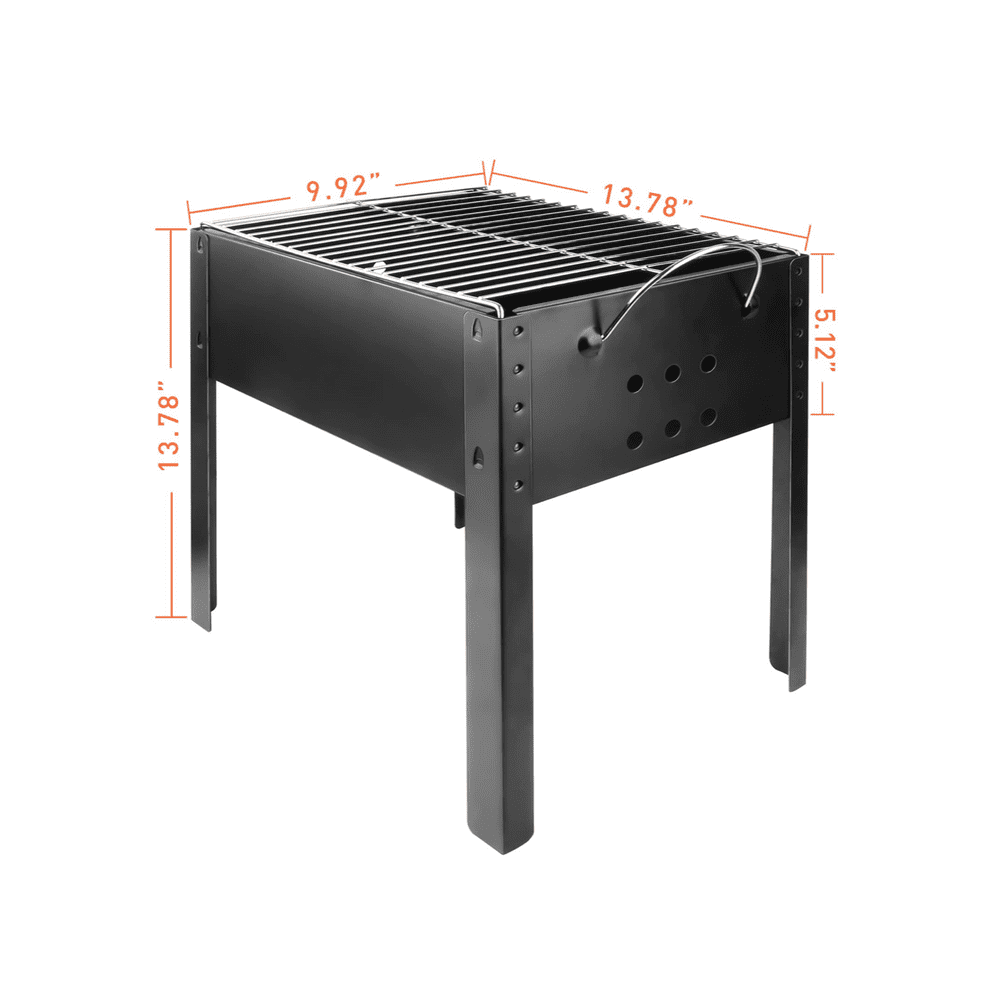 Portable Charcoal Grill 14-inch - Simple Deluxe