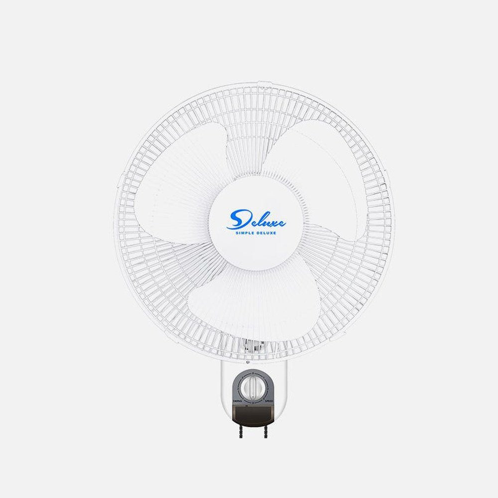 Digital Household Wall Mount Fan 16 inch with Remote Control - Simple Deluxe